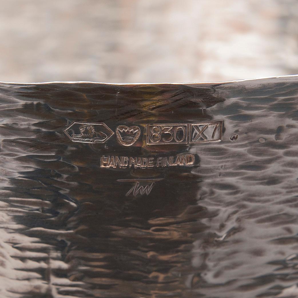 SKÅL, silver, Tapio Wirkkala, Kultakeskus, 1975. Vikt ca 294 g.