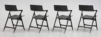 STOLAR, 4 st, "Dolly", Antonio Citterio för Kartell, Italien.