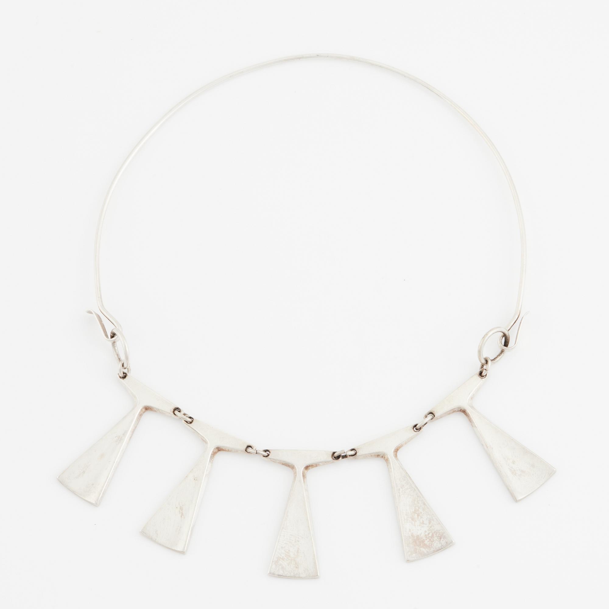 Ceson silver necklace, Göteborg, 70's.