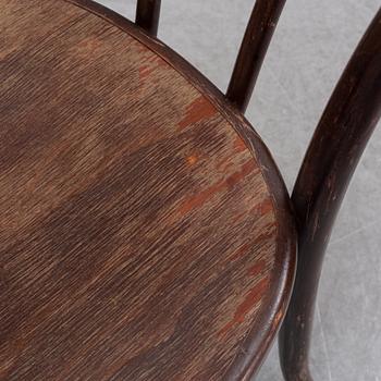 A set of eight wooden chairs, Gemla, Sweden, late 20th century.