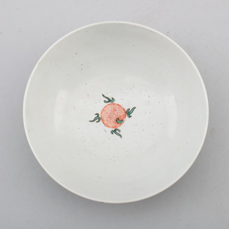 SKÅL, porslin, Kina, sannolikt 1900-tal.