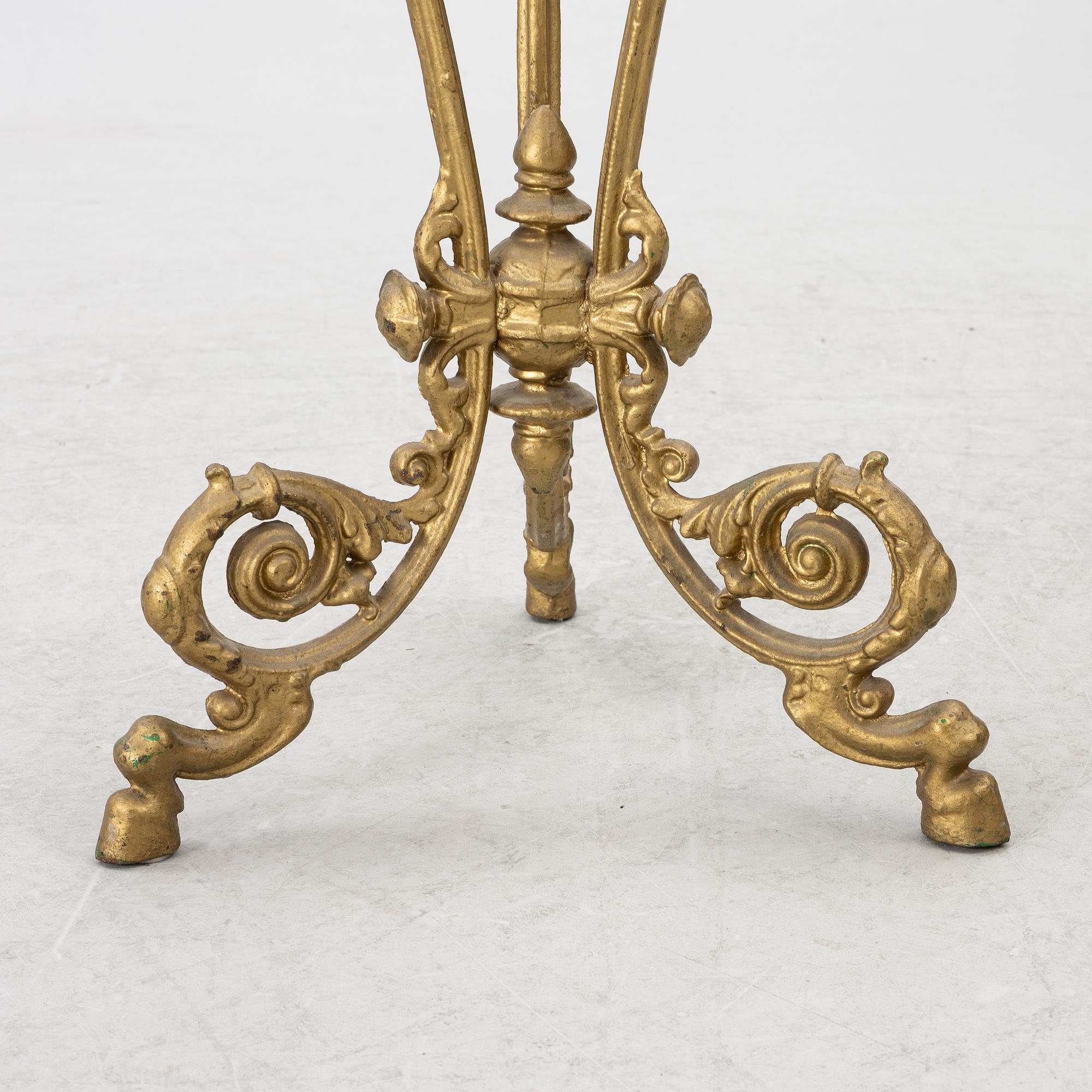 Piedestal, omkring år 1900.