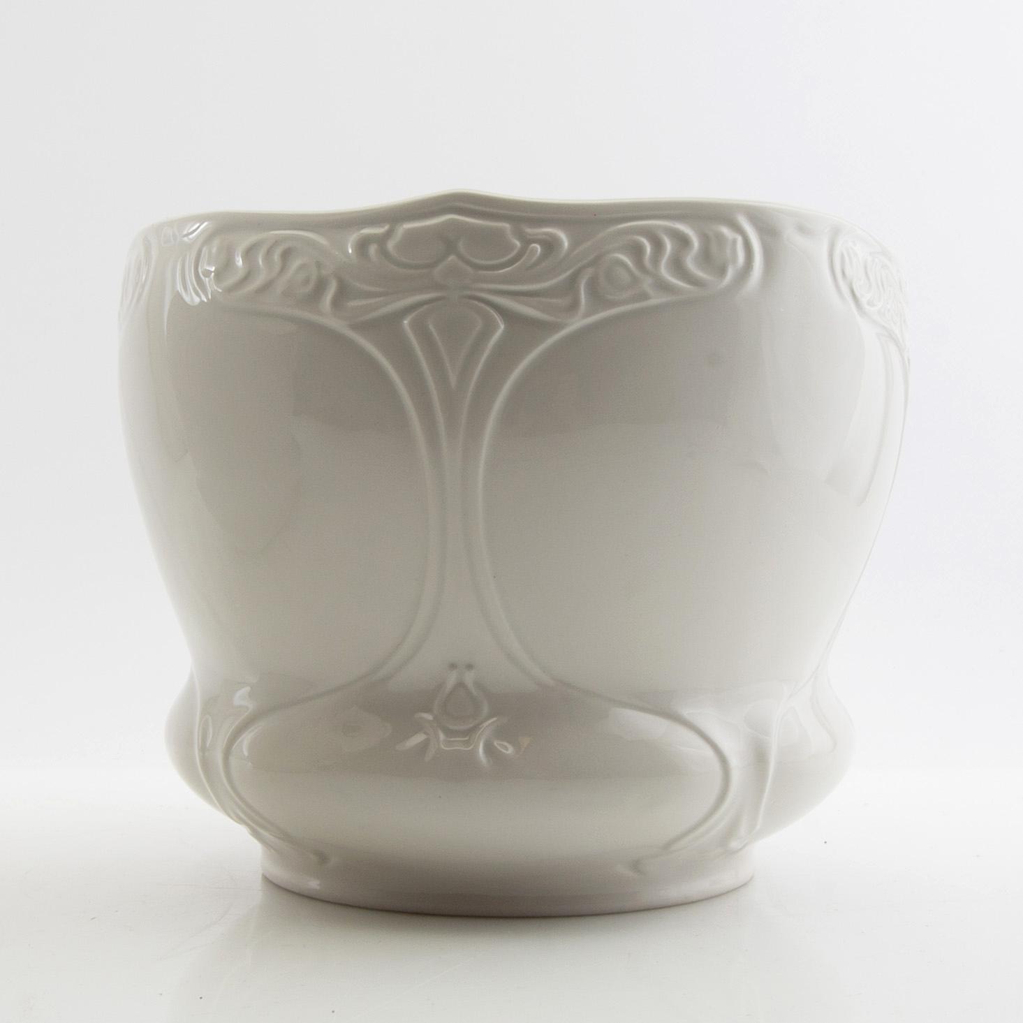 Outer covers 2 pcs of different sizes Art Nouveau, early 20th century stoneware.