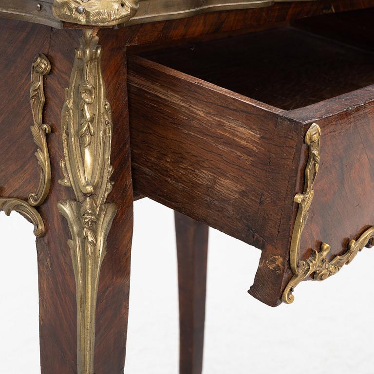 Work table with drawer, Rococo style 19th century.