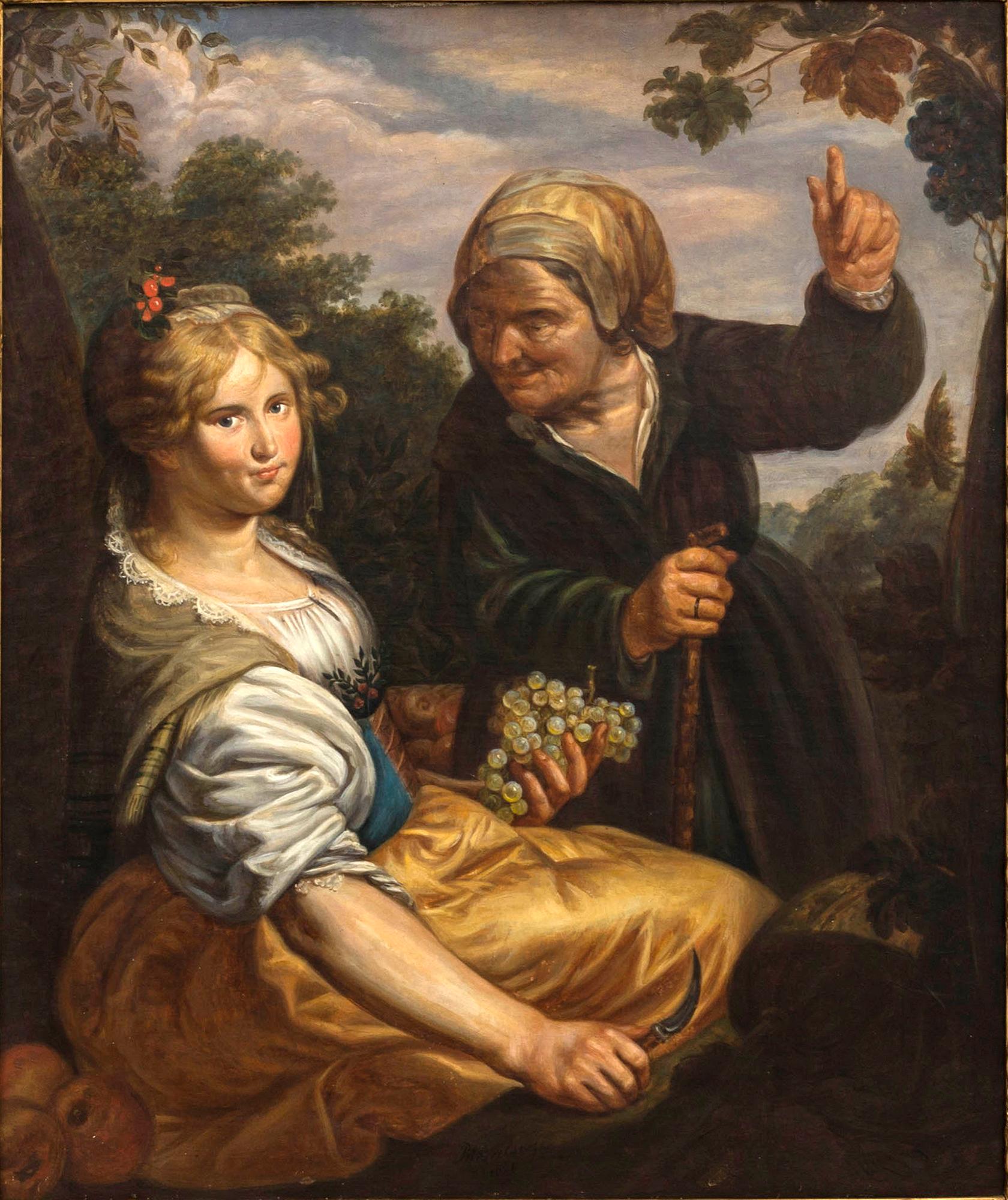 PAULUS MOREELSE, efter, olja på duk. 1800-talets första hälft.