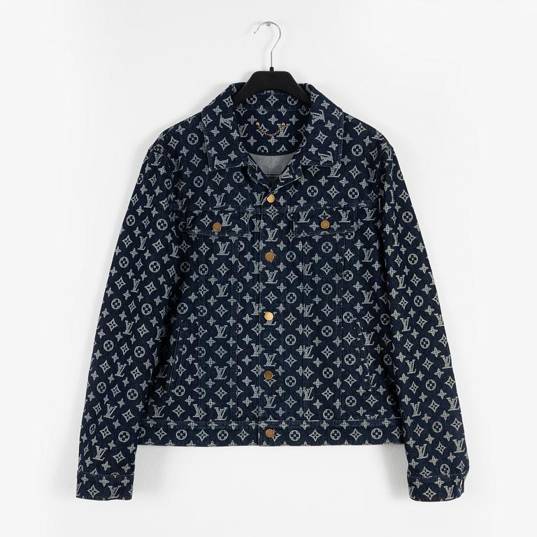 Louis Vuitton, a 'Monogram Denim Jacket', size 52.