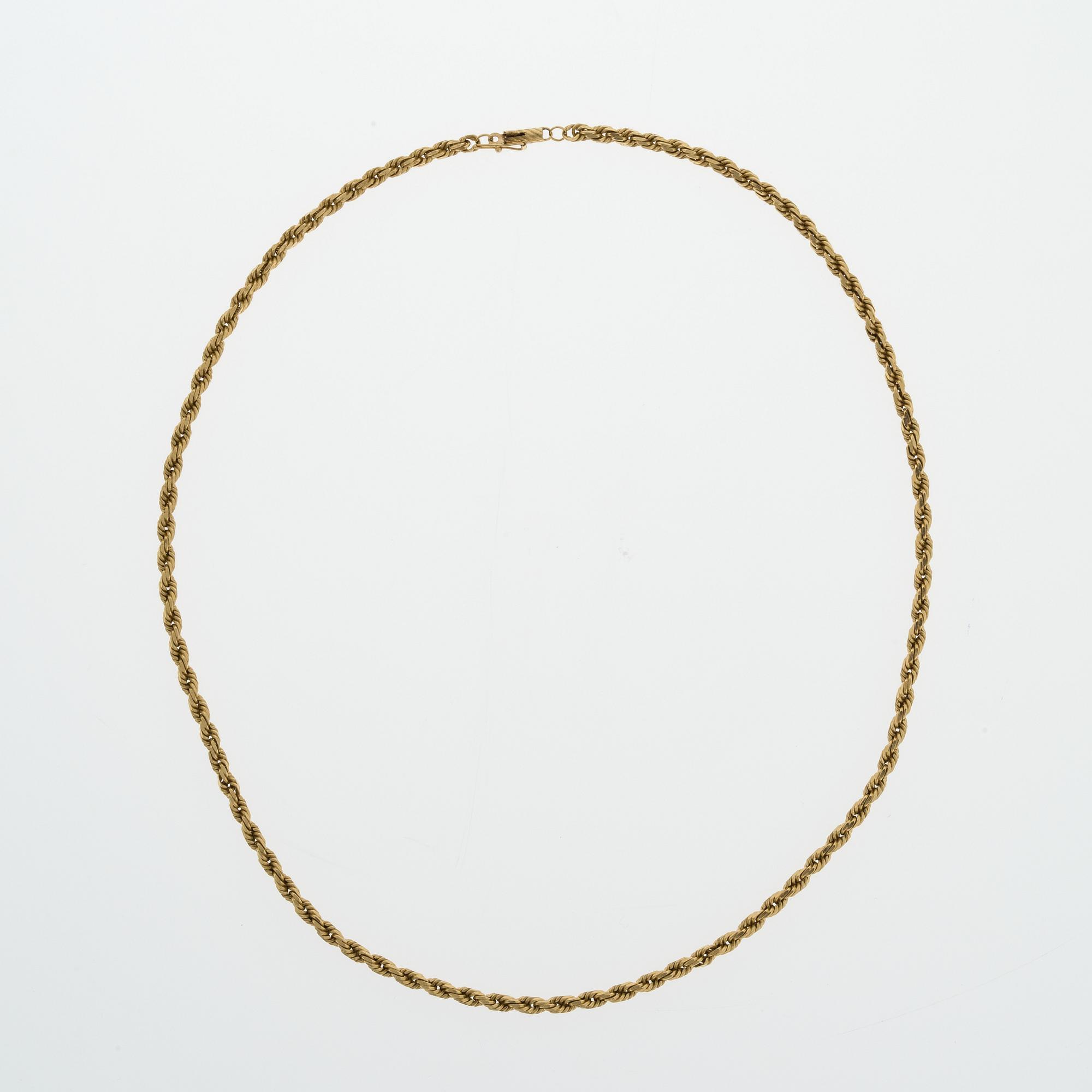 HALSSMYCKE, 14K guld.