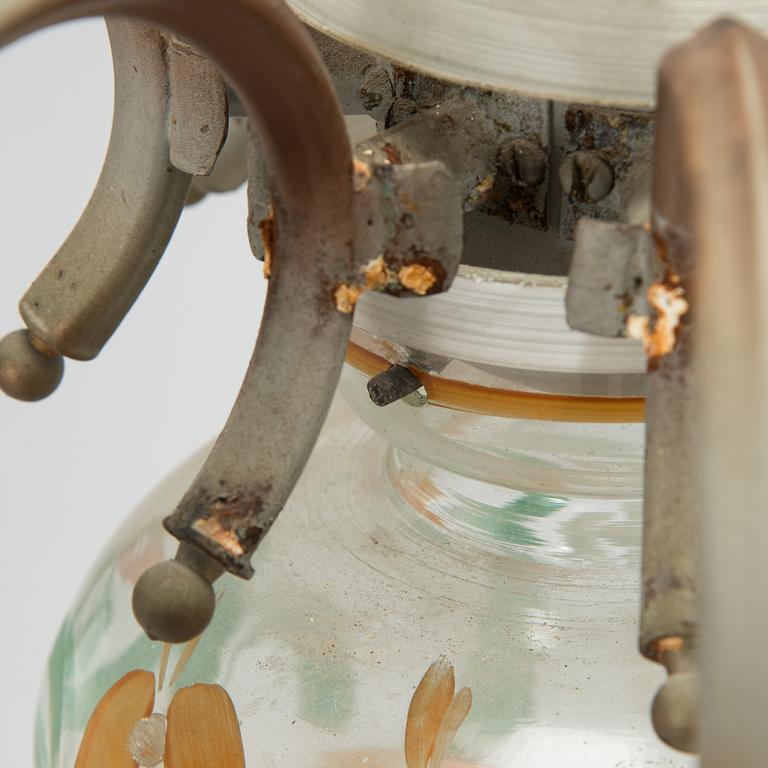 Paavo Tynell, A 1940s '1752/8' chandelier, for Taito and Kauklahden Lasitehdas. Finland.