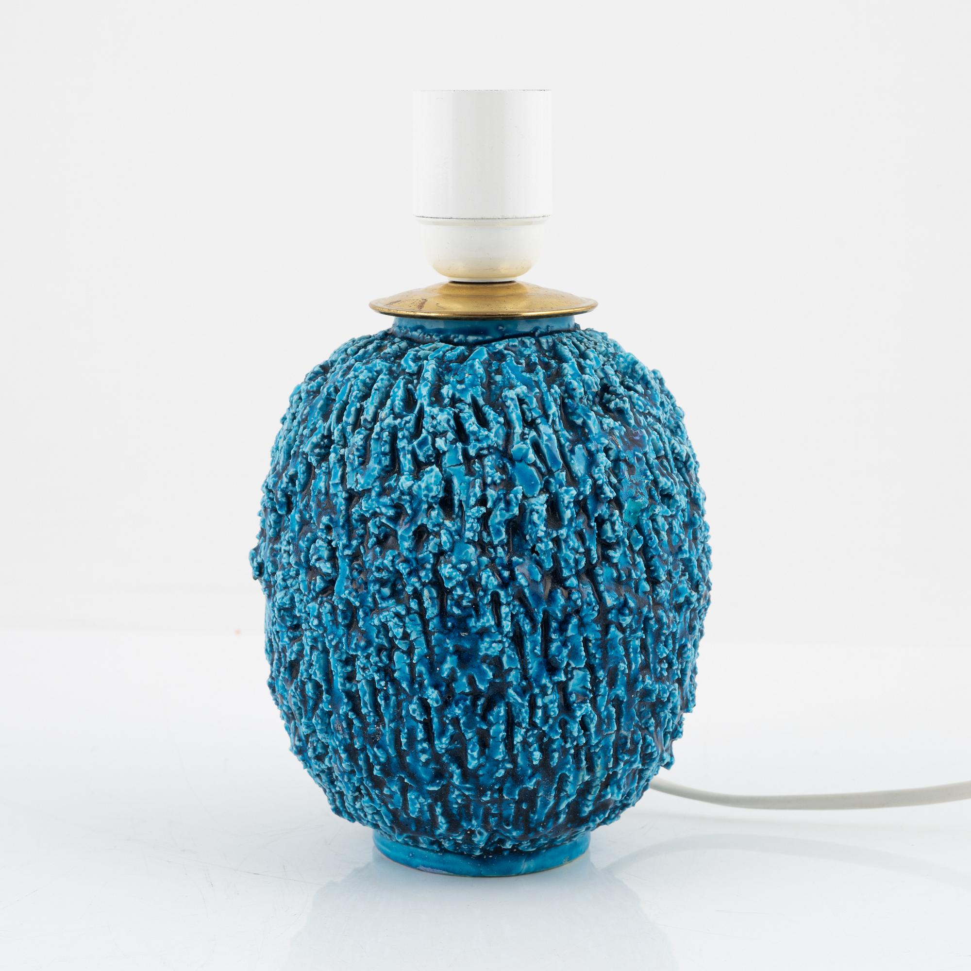 Gunnar Nylund, a stoneware table light, Rörstrand.