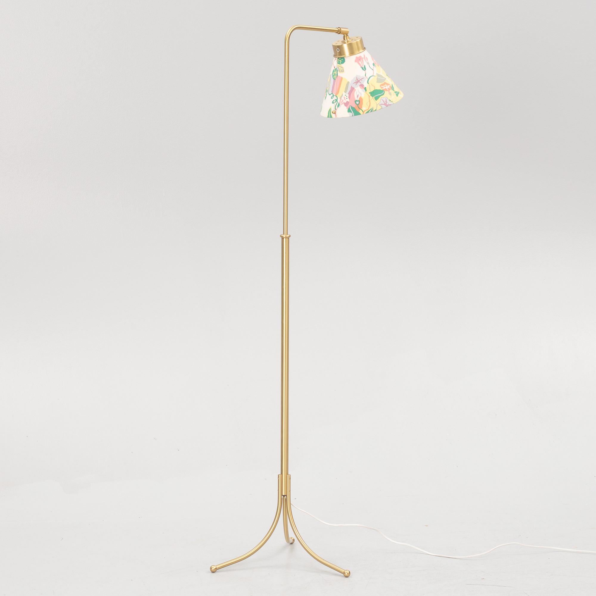 Josef Frank, a model 1842 floor lamp, Firma Svenskt Tenn, Sweden.