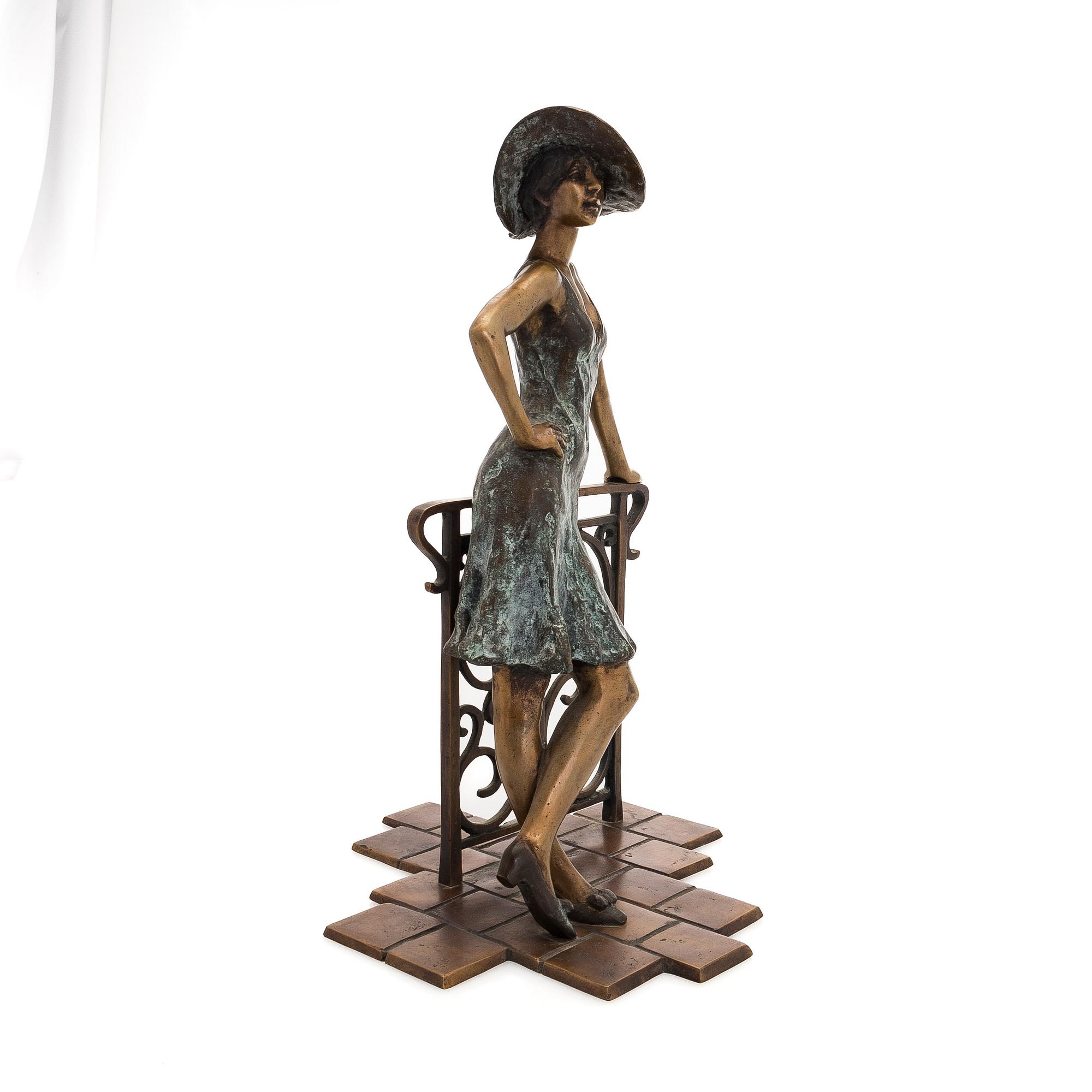 Lászlo Kutas, Woman with a Hat.