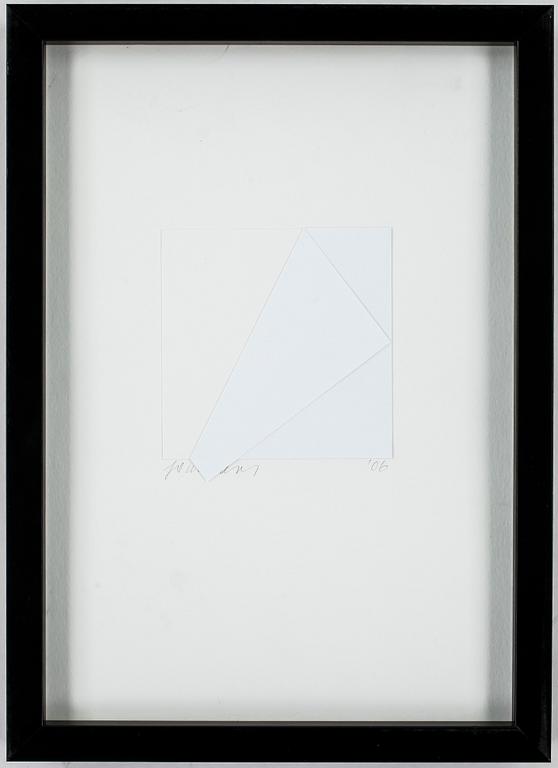 JO NIEMEYER, collage, signerat och daterat -06.