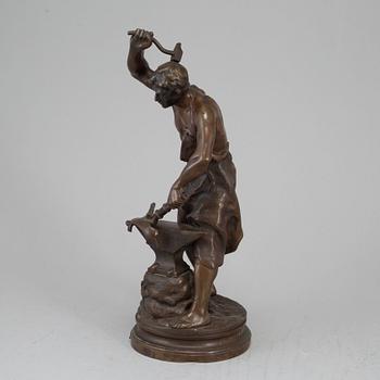 ADRIEN ÉTIENNE GAUDEZ, after, sculpture, bronze.