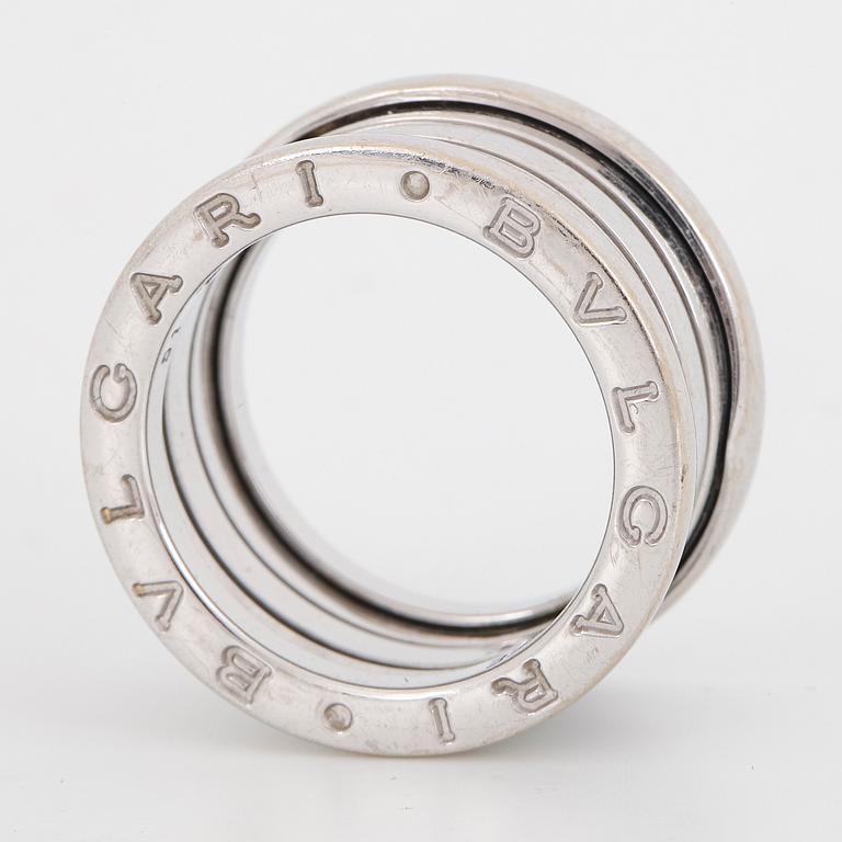 BULGARI B.zero1 ring 18K vitguld.