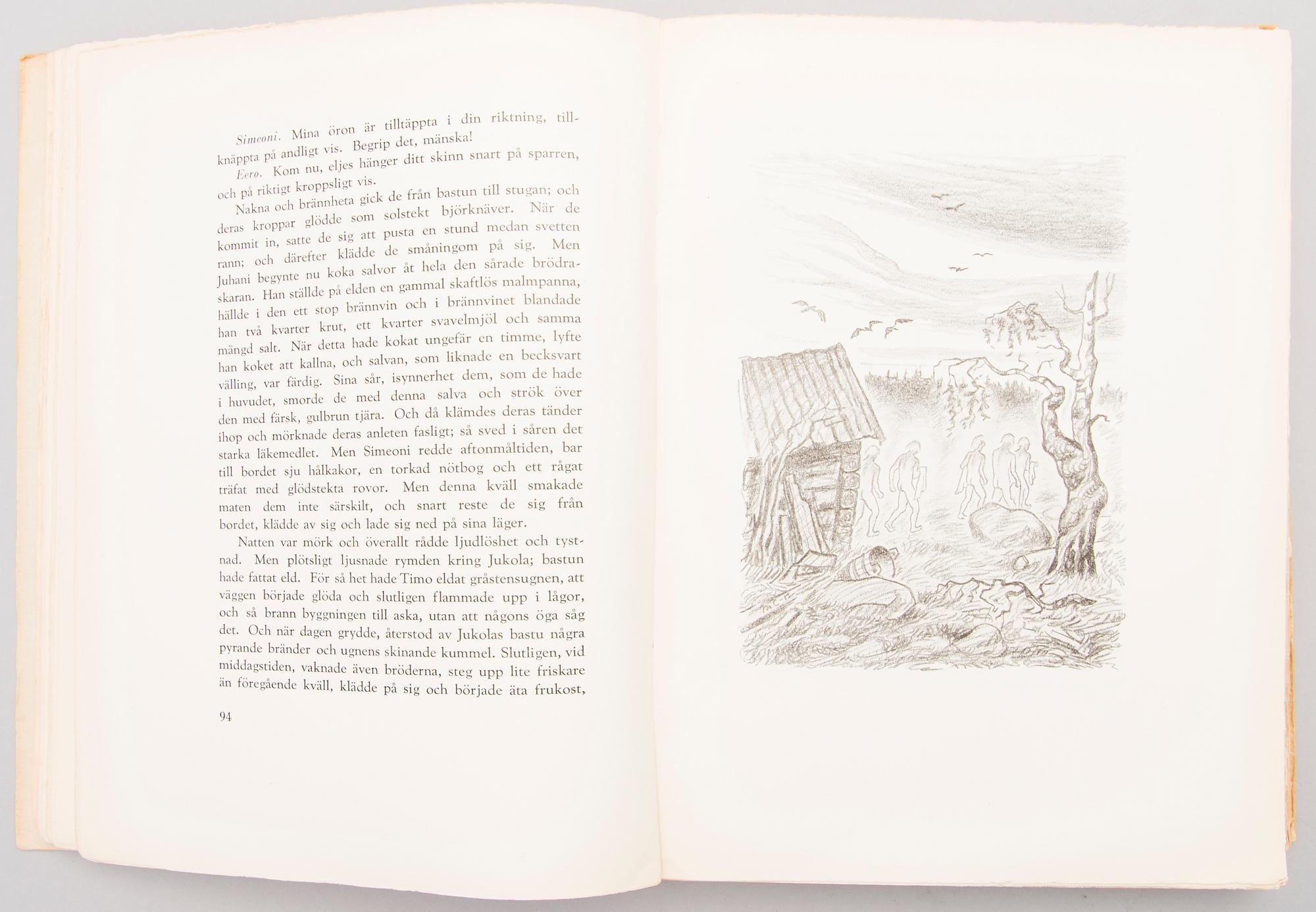 Four books of which two with Loja och Eliel Saarinen's Ex-Libris by Erik O.W. Ehrström, two given as gifts to Saarinen.