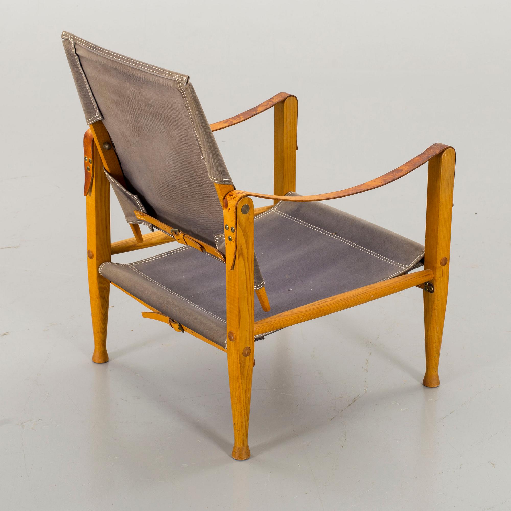 KARMSTOL, "Safari Chair", Kaare Klint, 1900-talets andra häft.