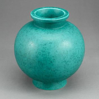 VAS, "Argenta", stengods, Wilhelm Kåge, Gustavsberg, 1900-talets mitt.