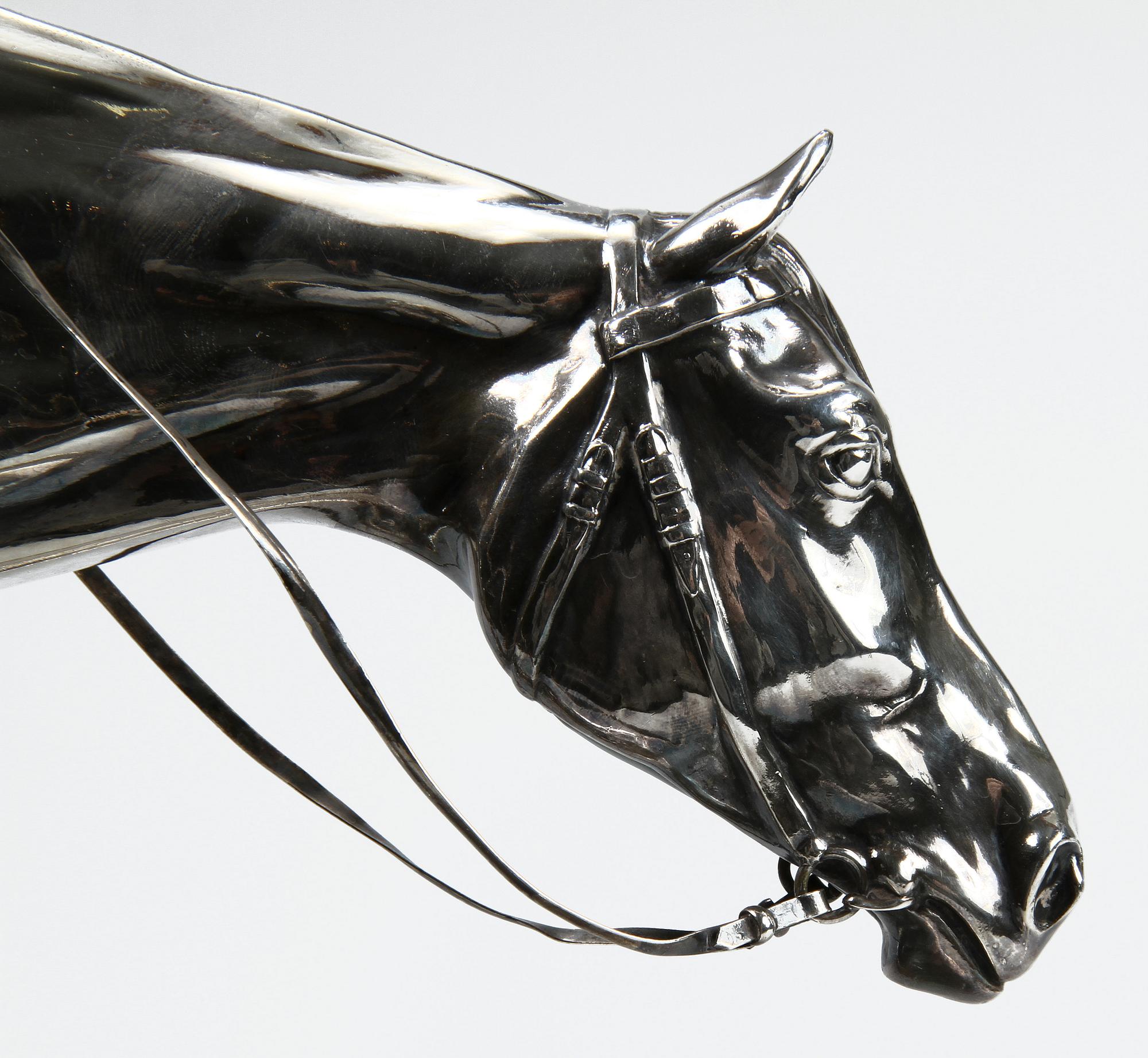 WILHELM ZWICK, skulptur, nysilver, Kayser, sign.