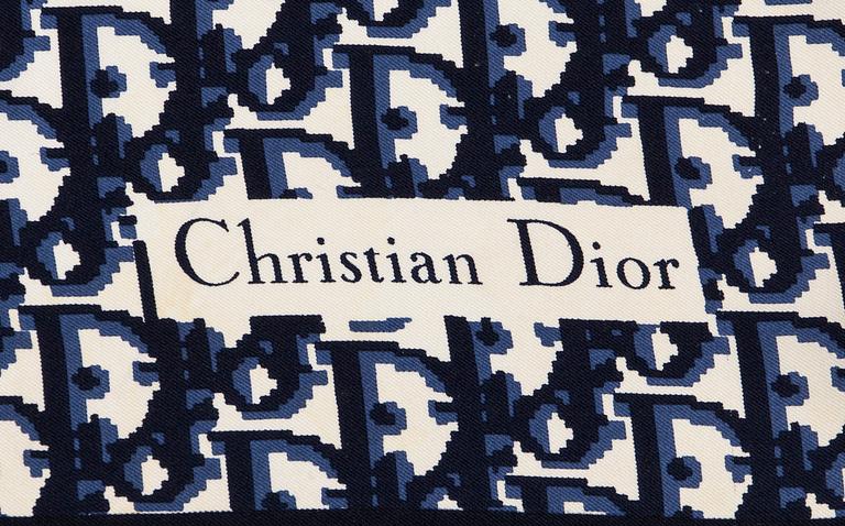Christian Dior, A silk scarf.