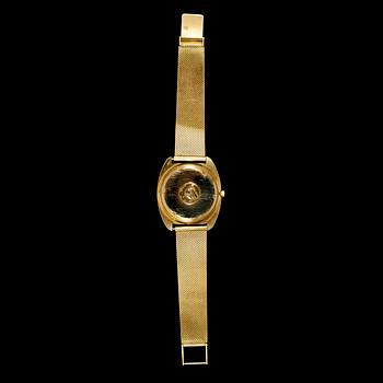 ARMBANDSUR, Omega, 18k guld. Tot ca 107 gr.