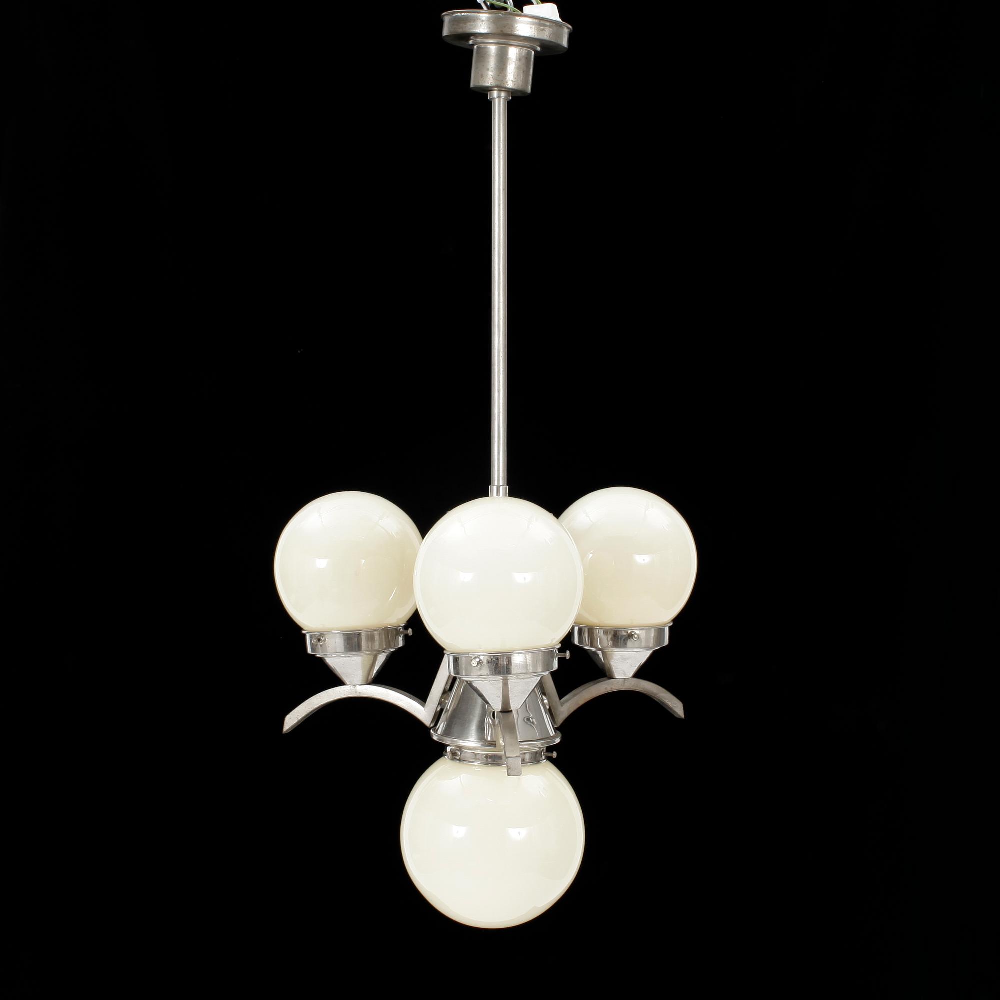 TAKLAMPA, art deco, 1930-tal.