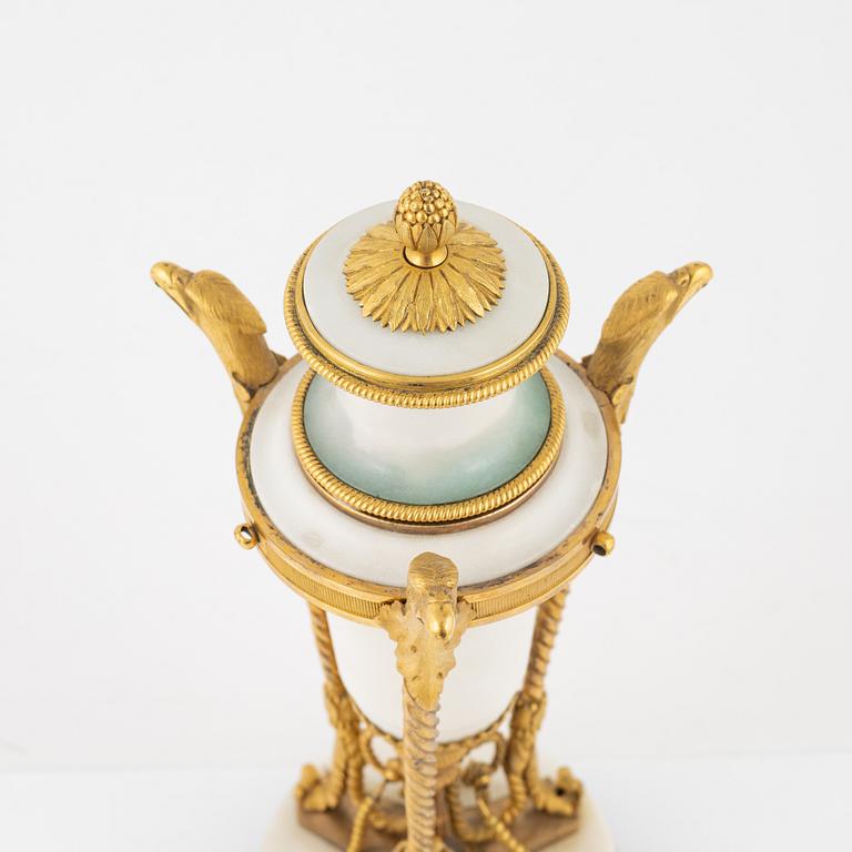 An Empire style cassolette, 19th Century.