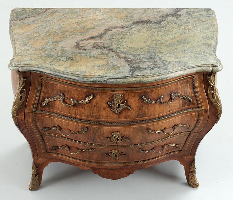 A Swedish Rococo commode by L. Nordin.