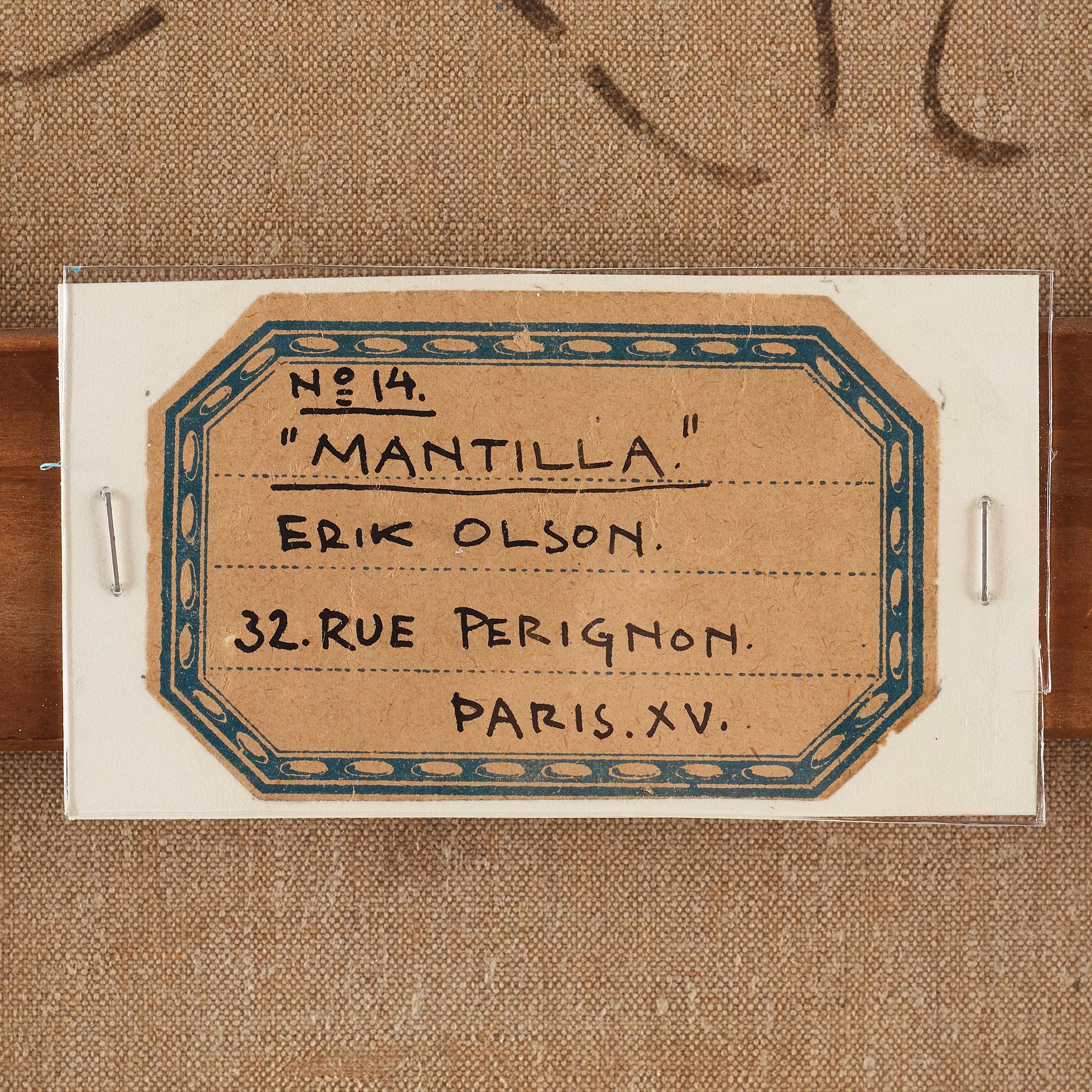 Erik Olson, "Mantilla".