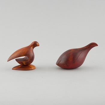 MAX LUNDSTRÖM, delvis, figuriner, 2 st, sent 1900-tal.