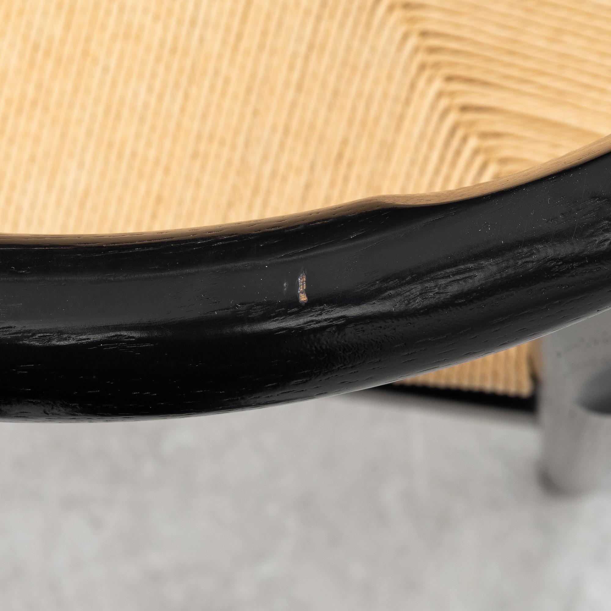 Hans J. Wegner, chairs, 5 pcs, FR Denmark.