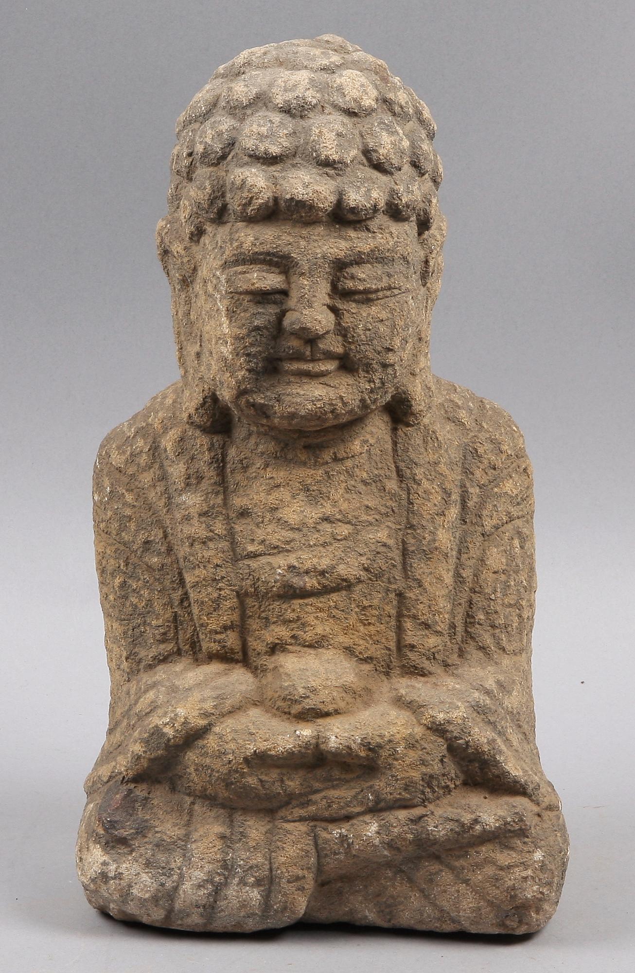 SKULPTUR, stenmassa, Kina, sent 1900-tal.