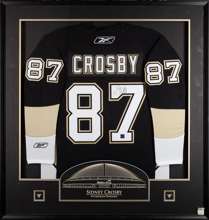 MATCHTRÖJA, signerad Sidney Crosby 87.