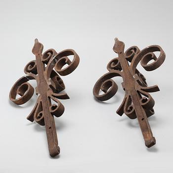 ANKARSLUT, ett par, 1800-tal.