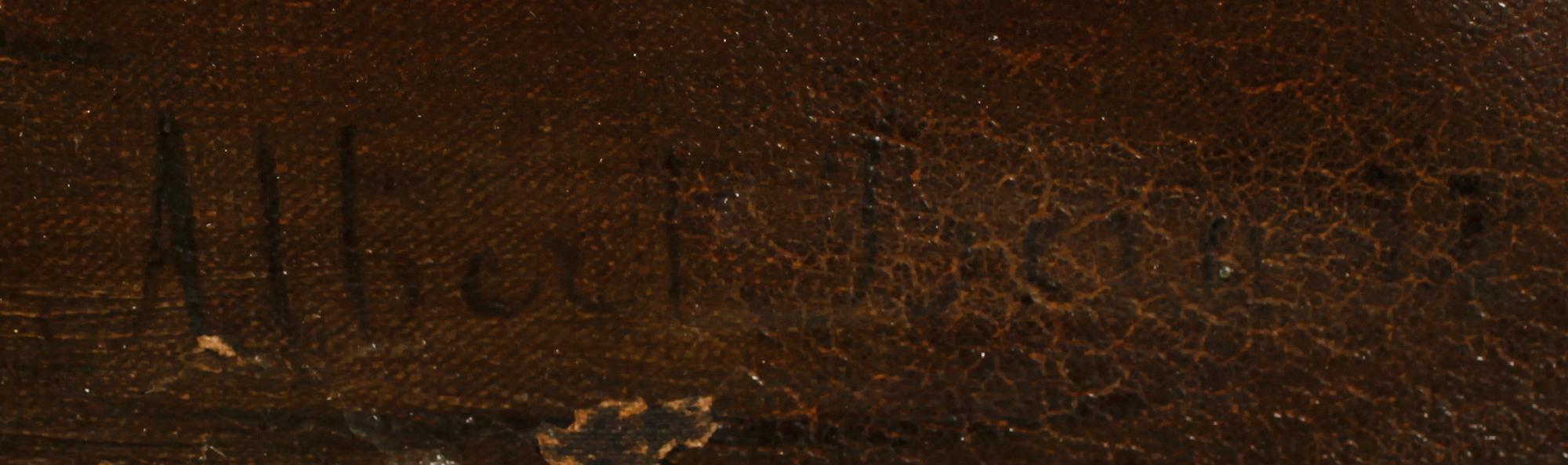 ALBERT BERG, olja på duk, sign och dat 72.