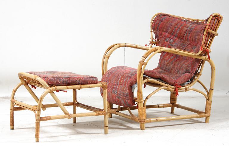 KORGMÖBEL, 3 delar, 1900-tal.