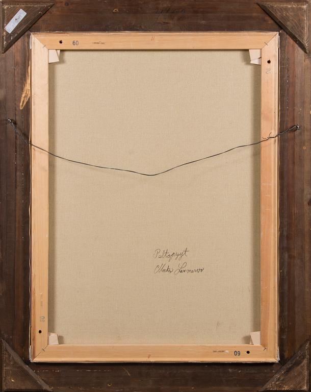 MARKO LAMMERVO, oil on canvas, signed.