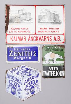 EMALJSKYLTAR, 4 st, 1900-talets första hälft.