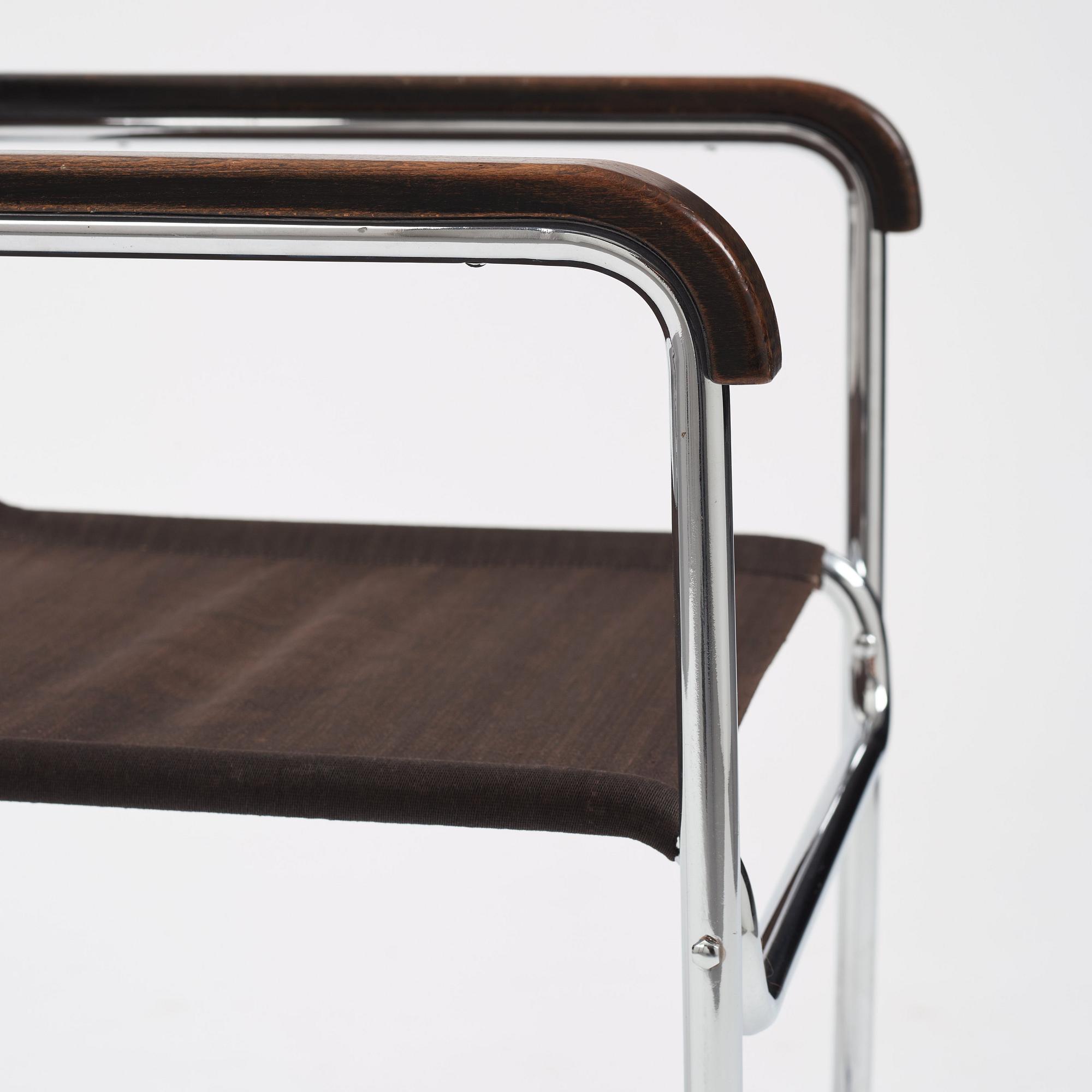 Marcel Breuer, sannolikt en variant av modell "B-11", Thonet 1929-30.