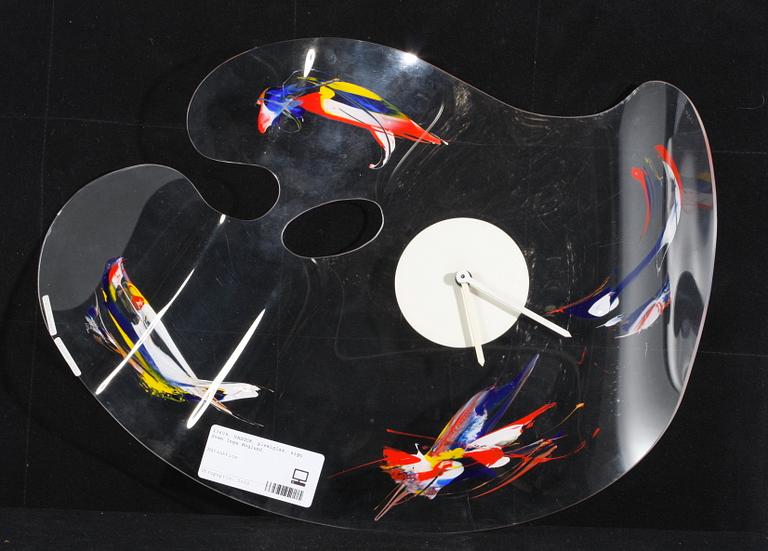 VÄGGUR, plexiglas, sign Sven Inge Höglund.
