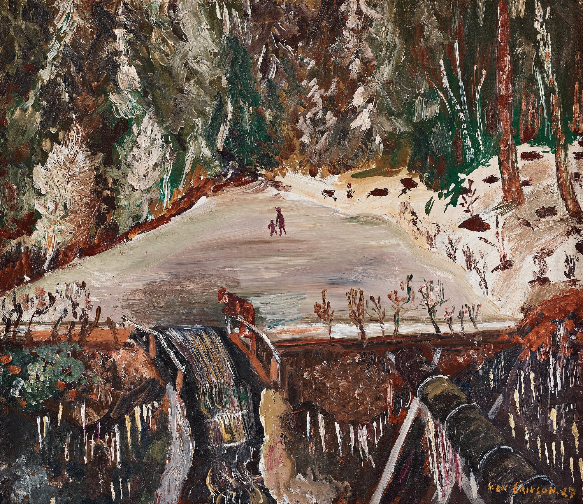 Sven X:et Erixson, "Vinter 1927".