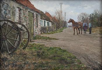 Ole Ring, Rural street.