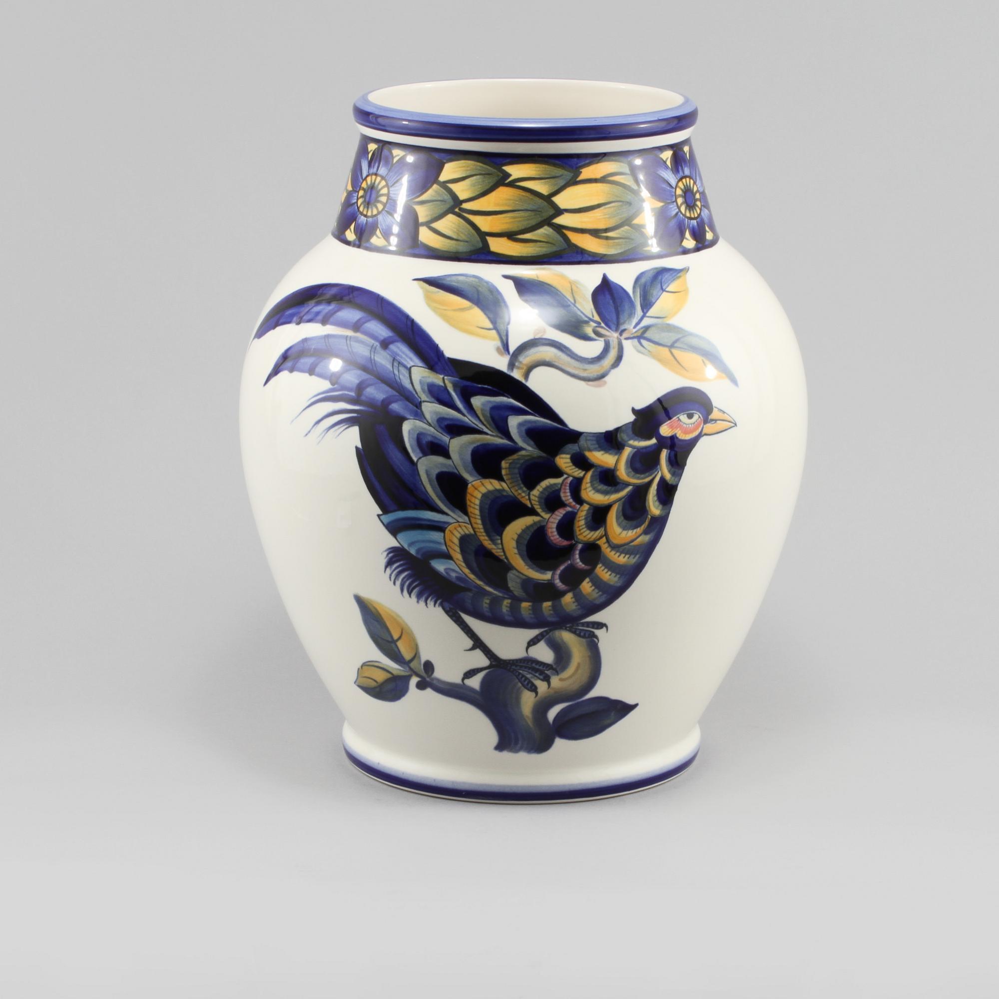 URNA, porslin, Christian Joachim för Royal Copenhagen, 1900-talets andra hälft.