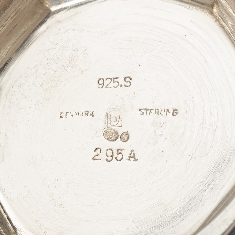 Georg Jensen, A sterling silver vase, design no. 295 A, Denmark 1933-1944.