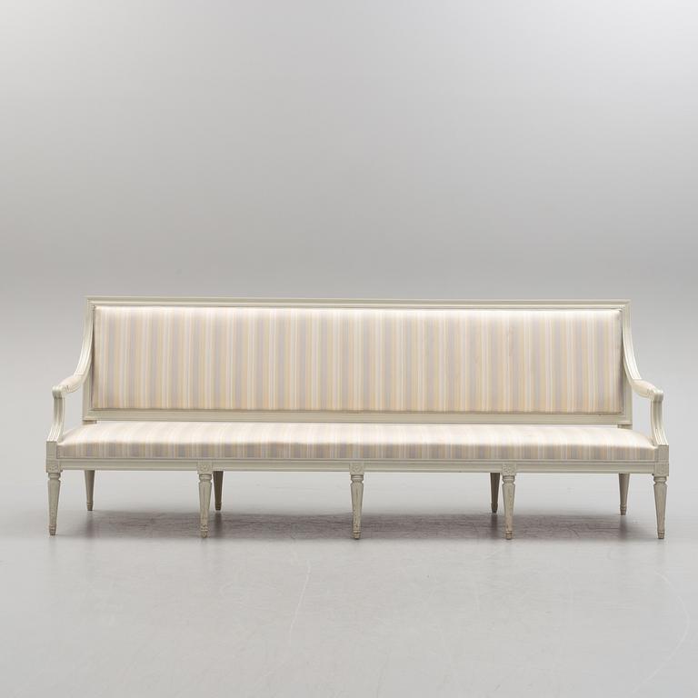 A 20th century Gustavian style sofa.