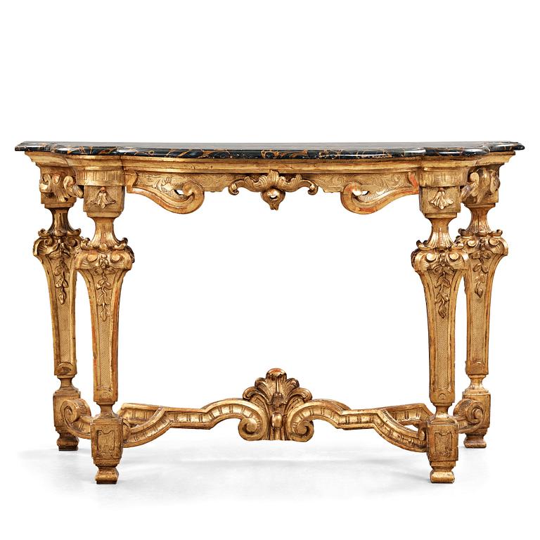 An Italian 18th century Régence console table.