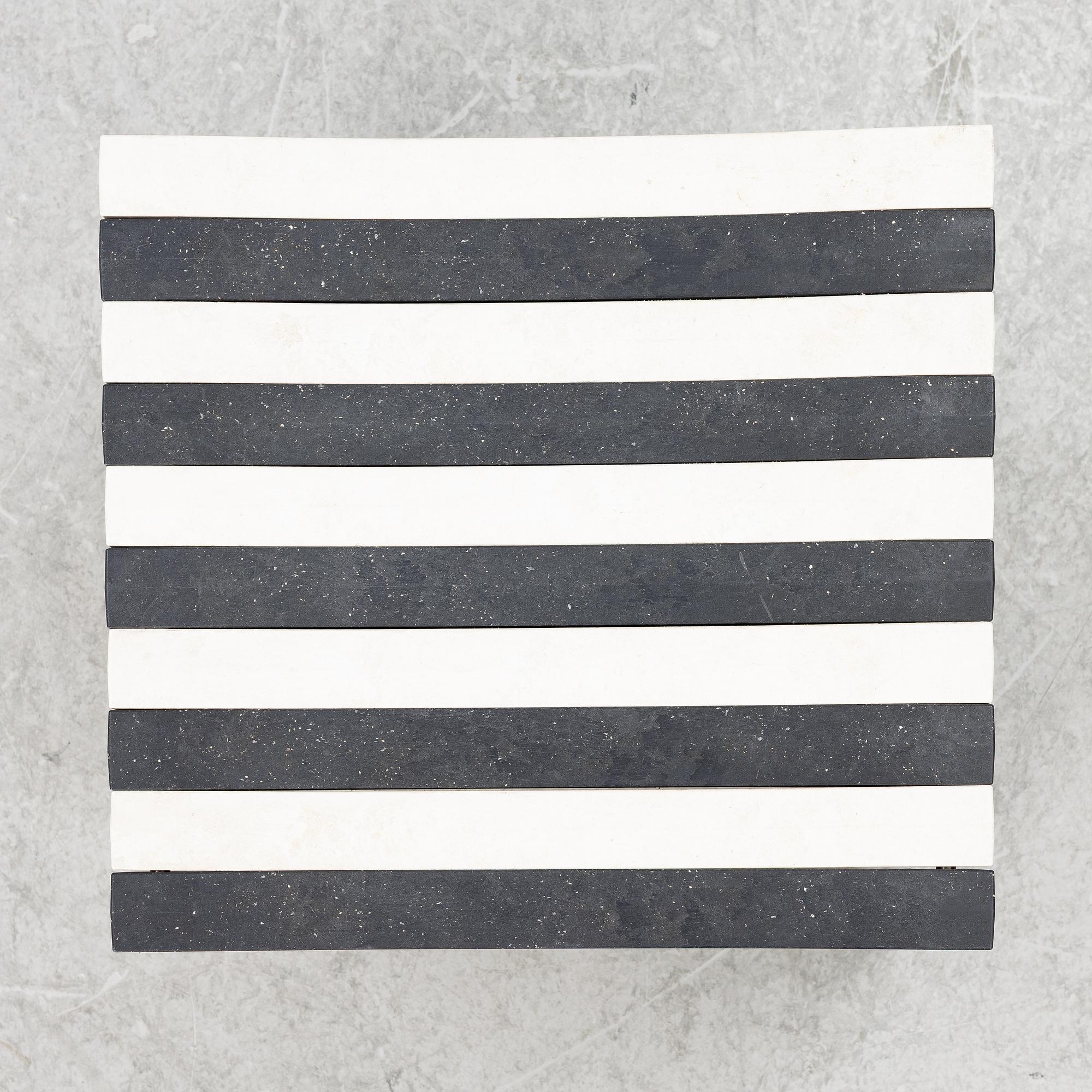 Shigeru Ban, stool/chair, "10-unit" system, Artek, 21st century.