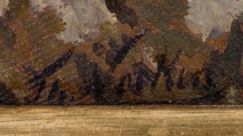 WILHELM THEODOR NOCKEN, tillskriven, olja på duk, signerad.