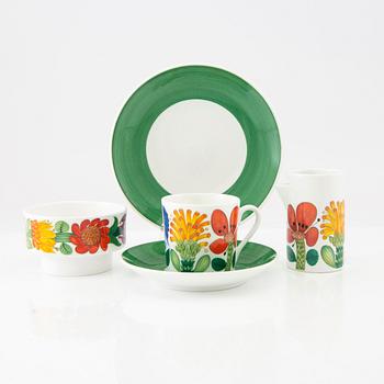 Stig Lindberg, service 16 dl "Tahiti" Gustavsberg.