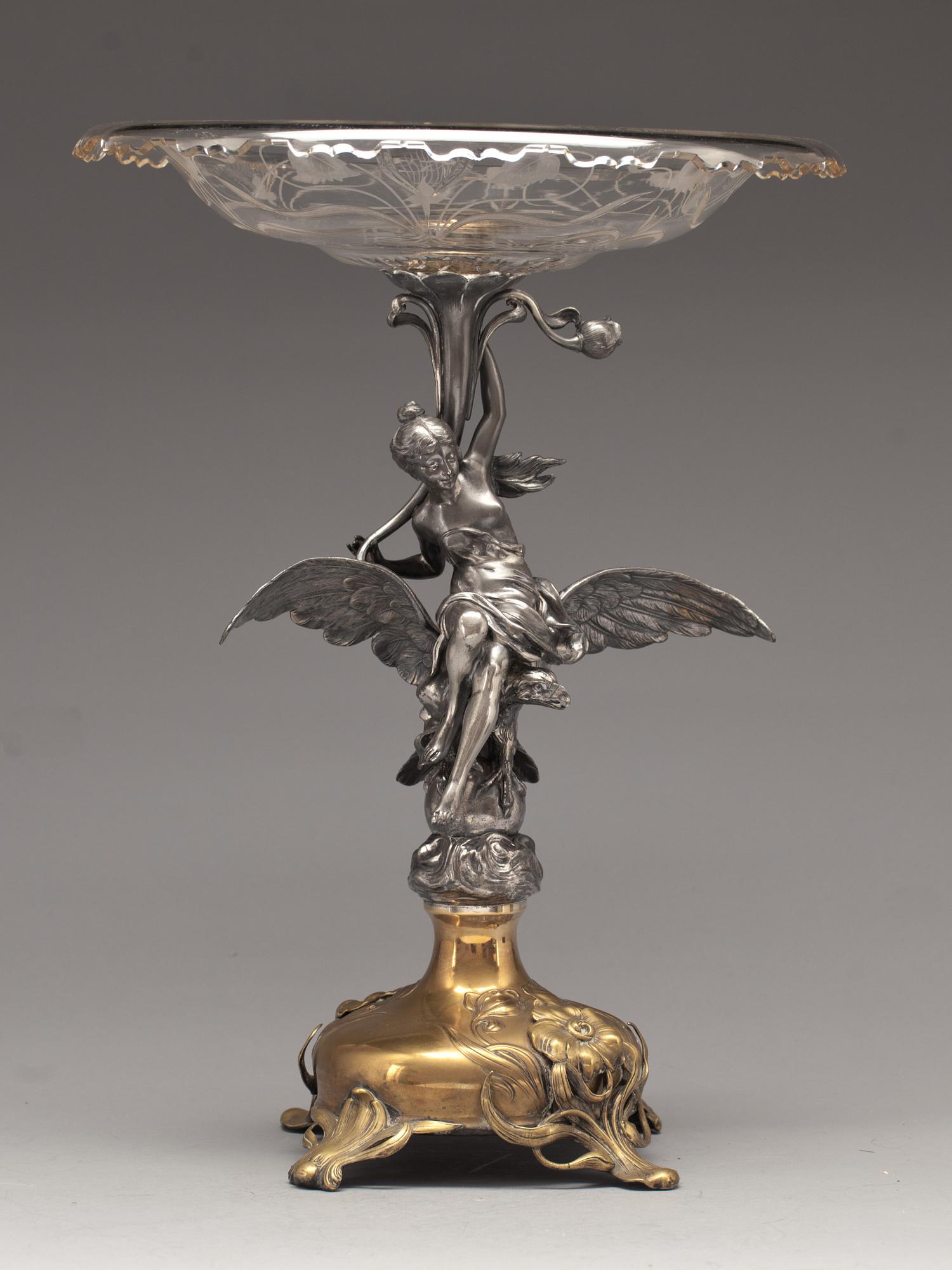 BORDSUPPSATS, WMF, Tyskland. Tidigt 1900-tal.