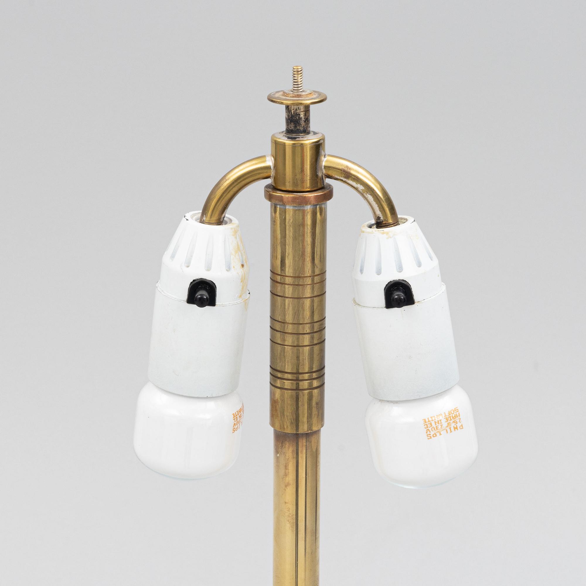Björn Trägårdh, attributed to, a floor lamp, probably Firma Svenskt Tenn, 1930s.